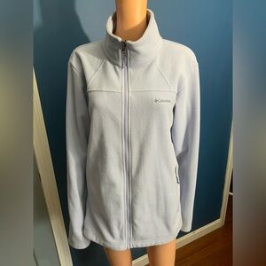 Columbia Women's Soft Lavender Fleece Jacket
